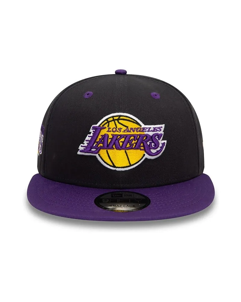 Gorra new era negra lakers team colour 9fifty loslak