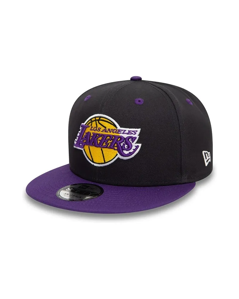 Gorra new era negra lakers team colour 9fifty loslak