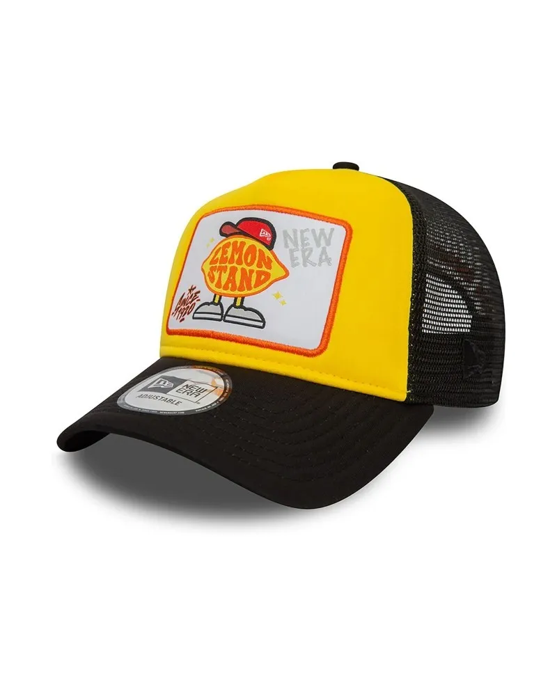 Gorra new era negra ne patch trucker
