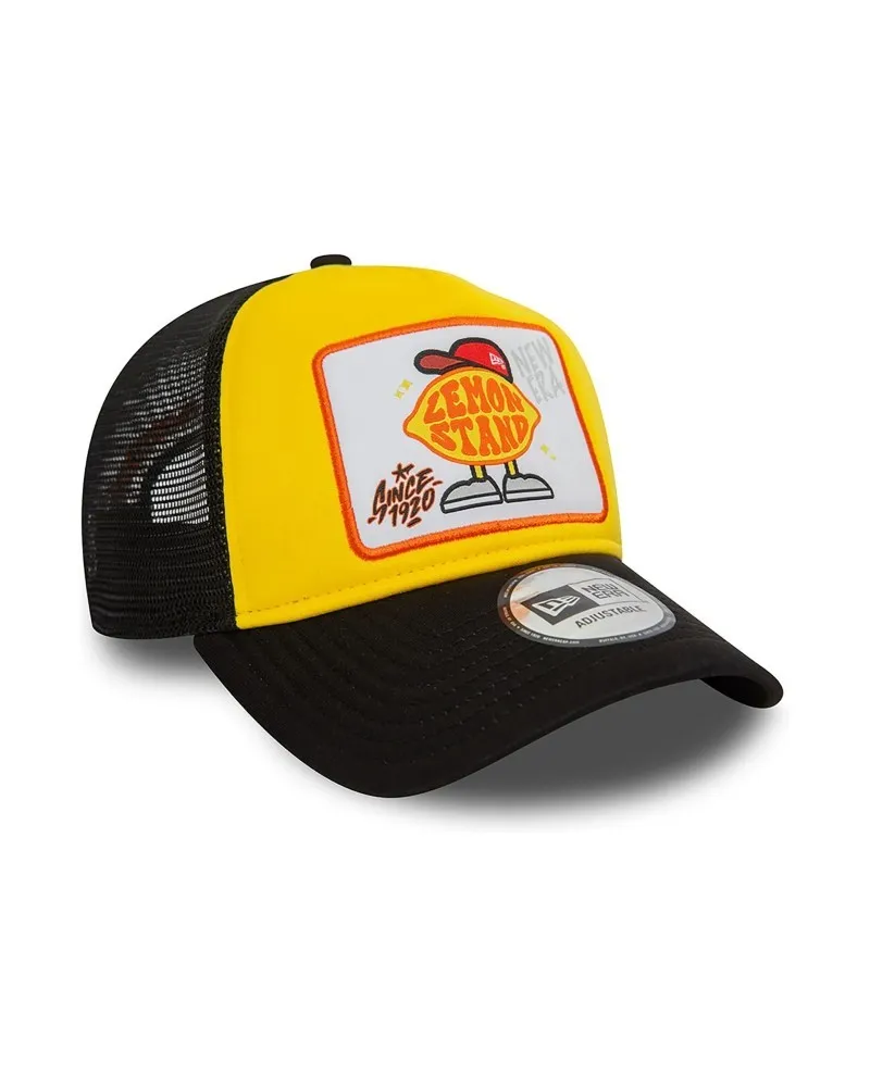 Gorra new era negra ne patch trucker