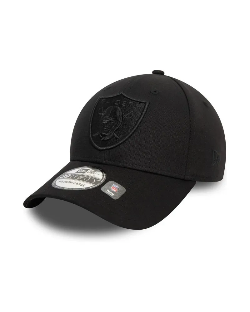 Gorra new era negra raiders monochrome 39thirty lasrai