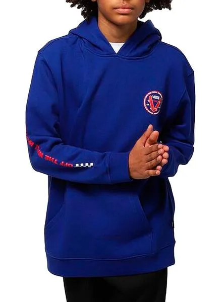 gorra vans old skool azul para niño