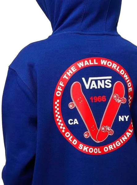 gorra vans old skool azul para niño