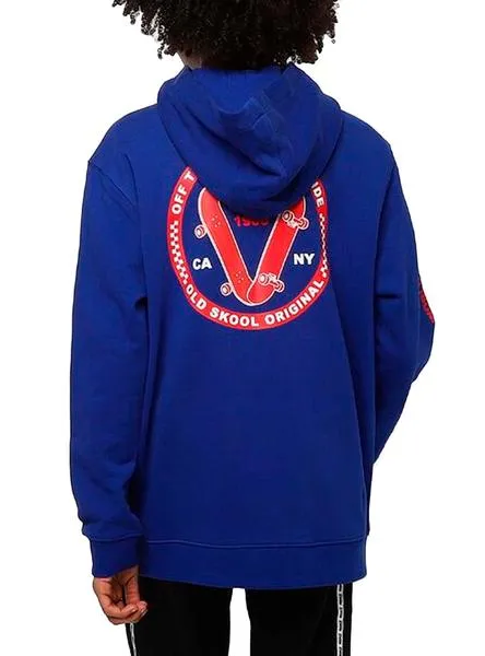 gorra vans old skool azul para niño
