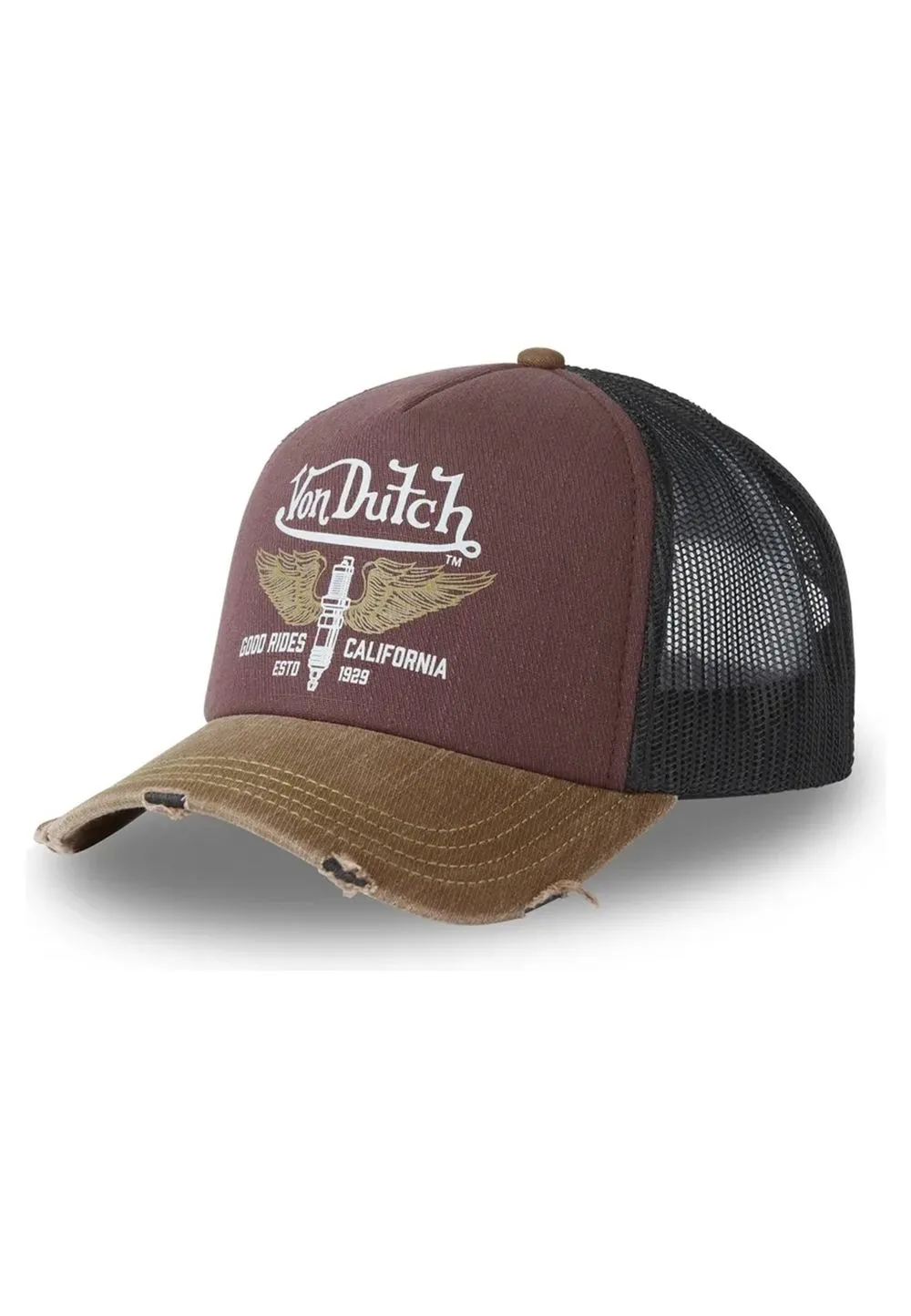 Gorra von dutch granate crew18 trucker cap