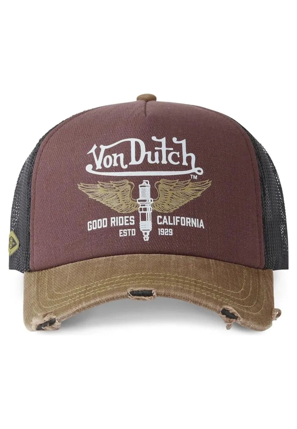 Gorra von dutch granate crew18 trucker cap