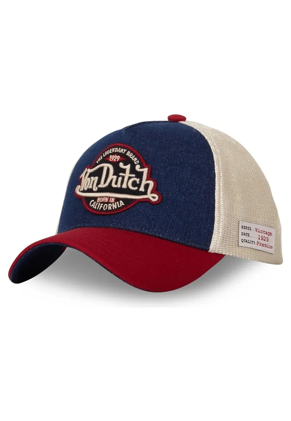 Gorra von dutch vaquera oscura vint05 trucker cap