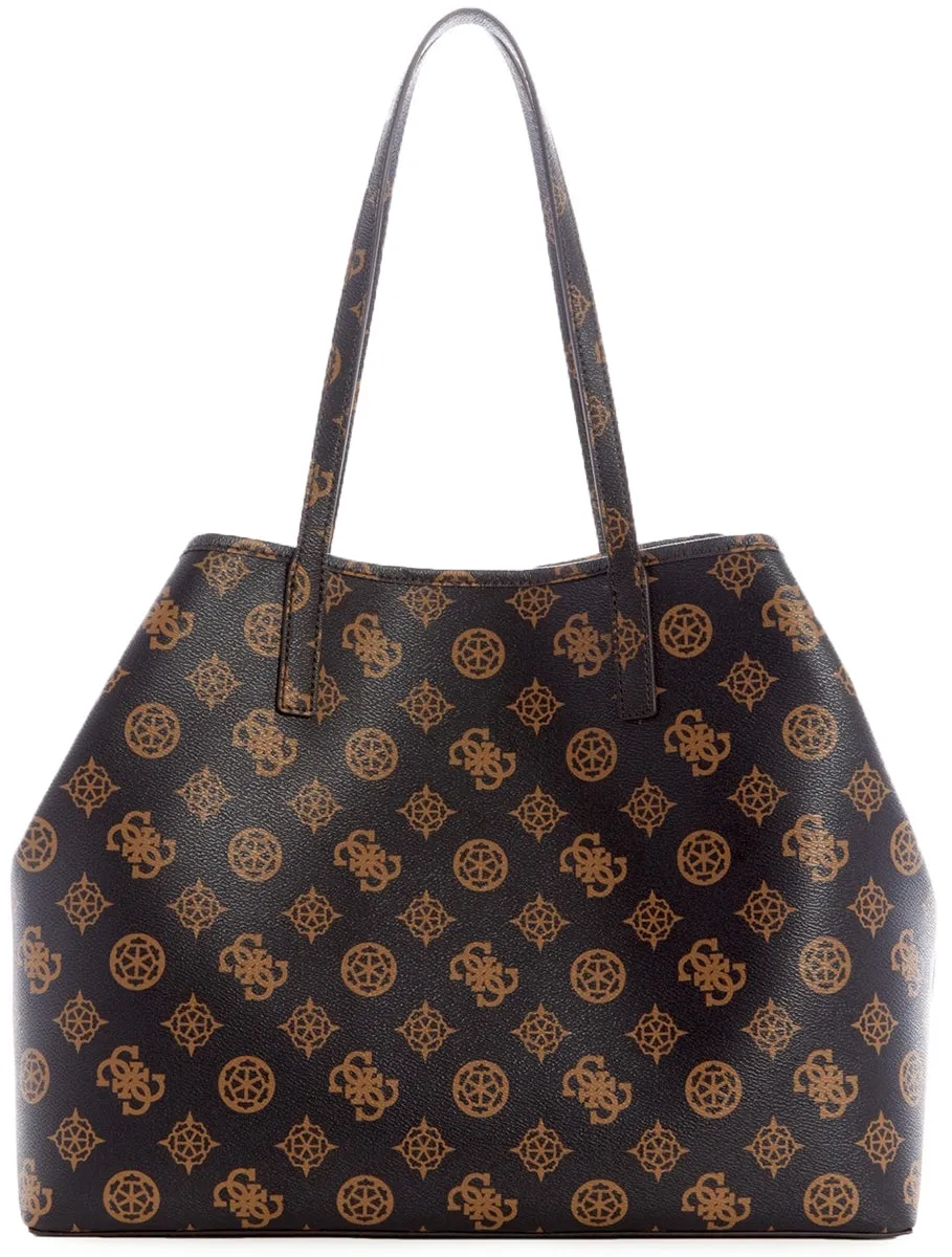 Guess Vikky Bolso sintético con bolsa extraíble para mujer en moca