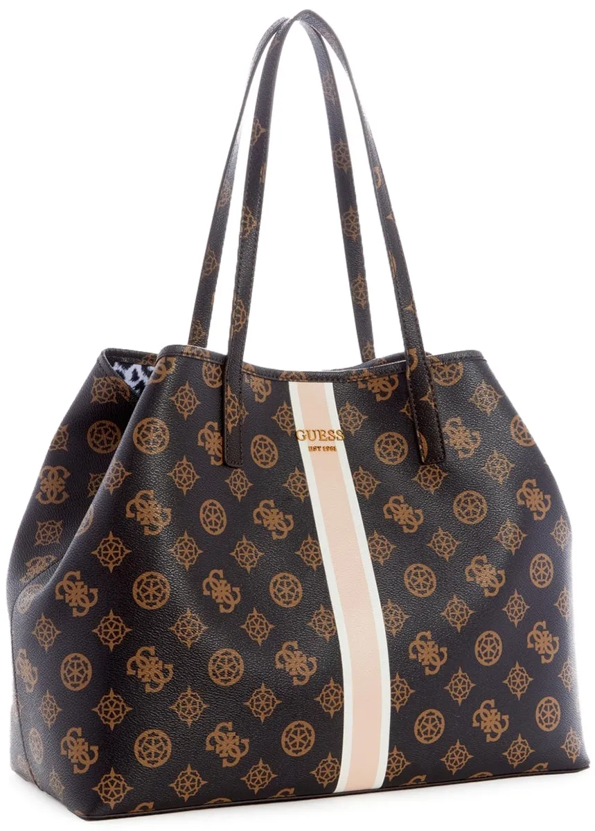 Guess Vikky Bolso sintético con bolsa extraíble para mujer en moca