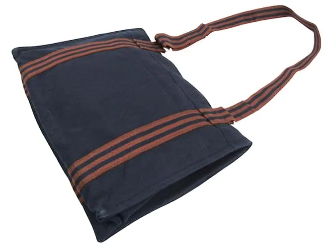 Hermès Fourre tout Azul marino 