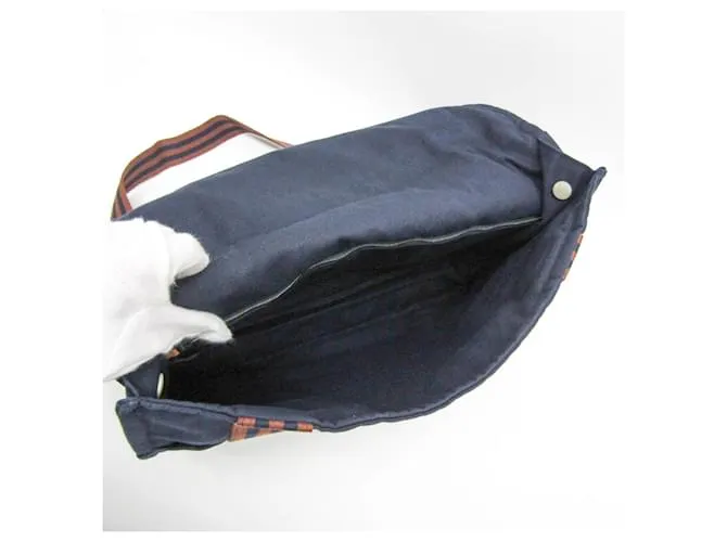 Hermès Fourre tout Azul marino 