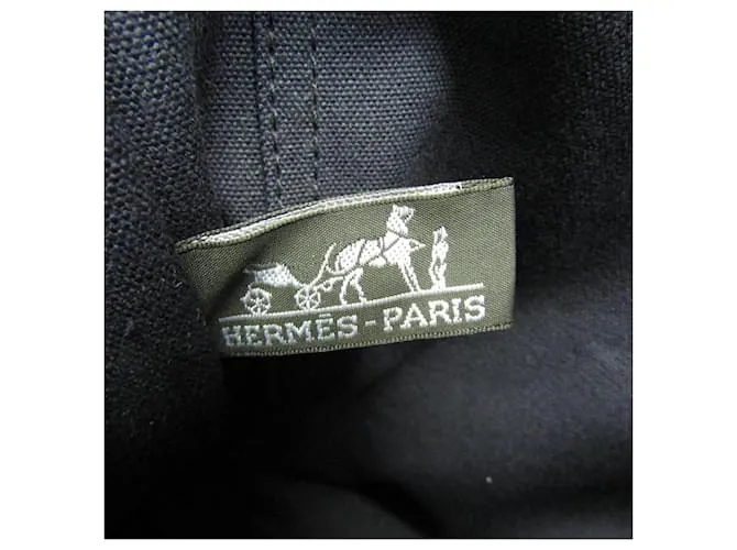 Hermès Fourre tout Azul marino 
