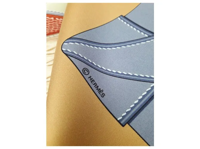 Hermès Todo cuero Azul 