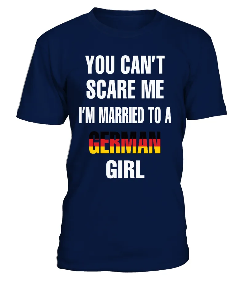 I'M MARRIED TO A GERMAN GIRL Camiseta cuello redondo Unisex
