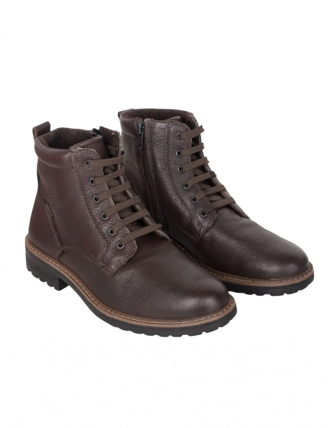 IMAC Botas Impermeables Piel Marrones