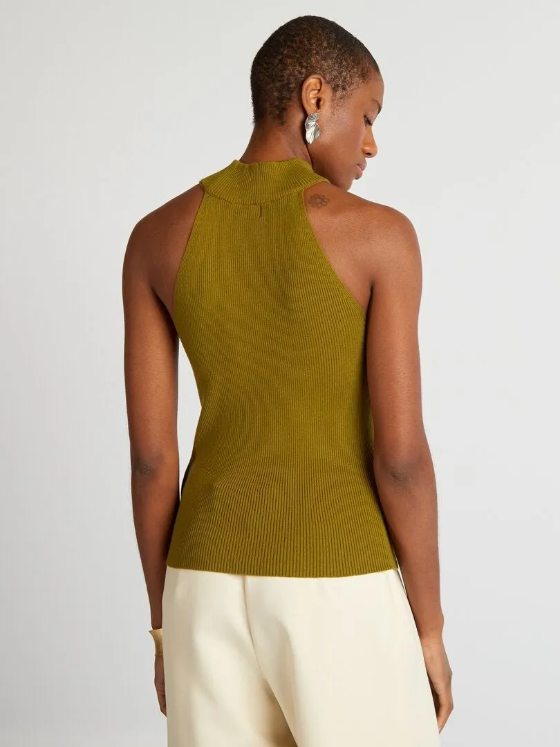 JERSEY SIN MANGA  VERDE
