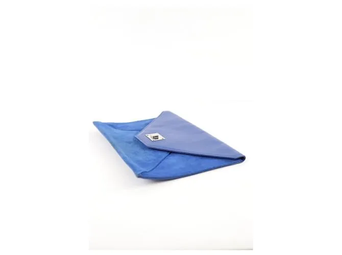 Jimmy Choo Bolsita de cuero Azul 