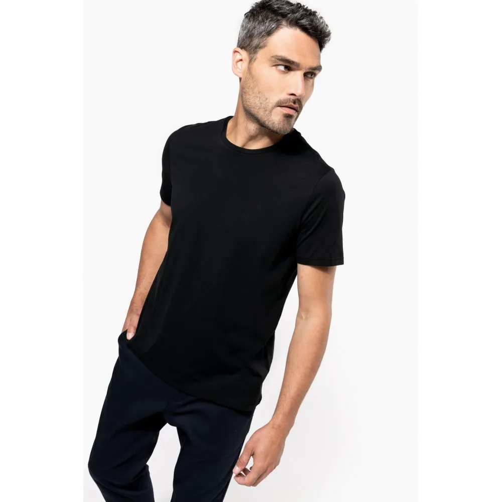 K3000CAMISETA SUPIMA CUELLO REDONDO MANGA CORTA HOMBRE