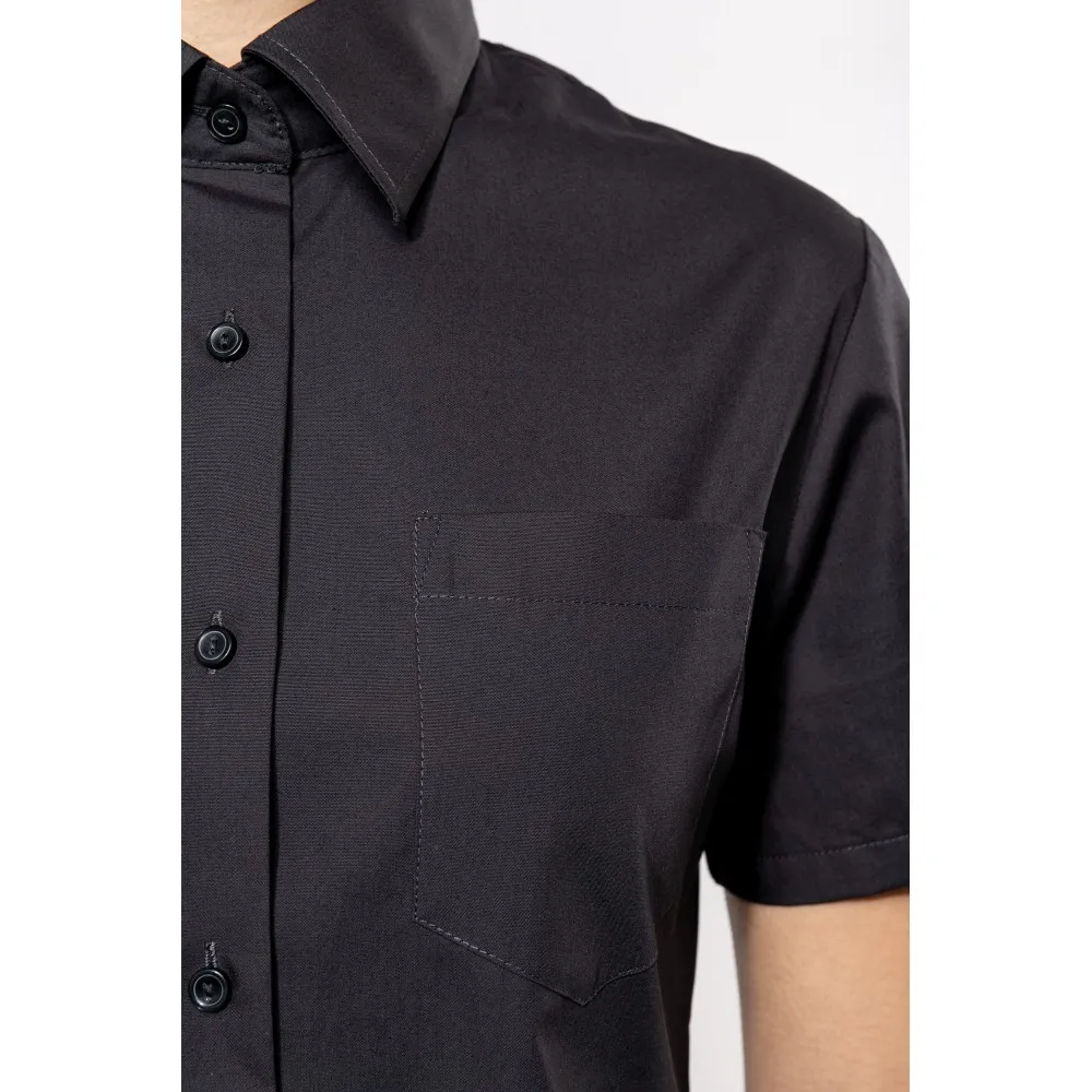 K544CAMISA POPELINA MANGA CORTA MUJER
