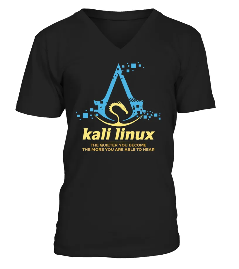 Kali, the quieter you become Camiseta cuello en V Unisex