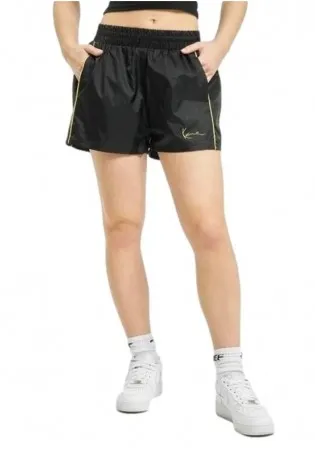 Karl Kani pantalon Mujer Negro