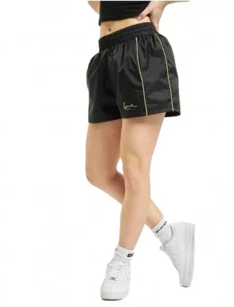 Karl Kani pantalon Mujer Negro