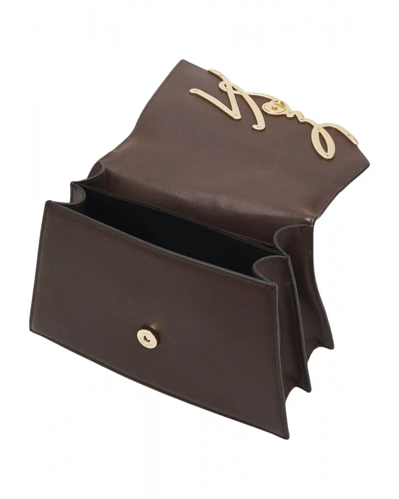 KARL LAGERFELD  BOLSO CROSSBODY K/SIGNATURE COLOR CHOCOLATE