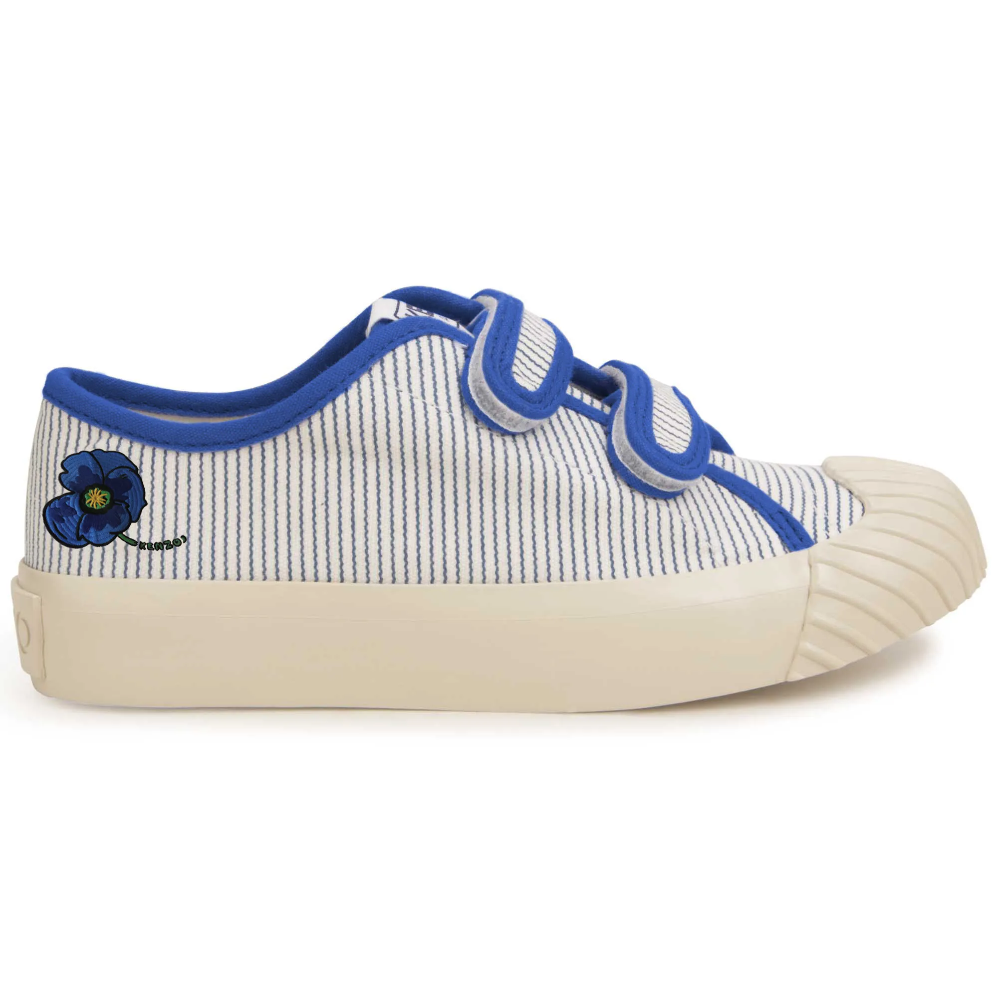 KENZO KIDS Deportivas de lona con velcro