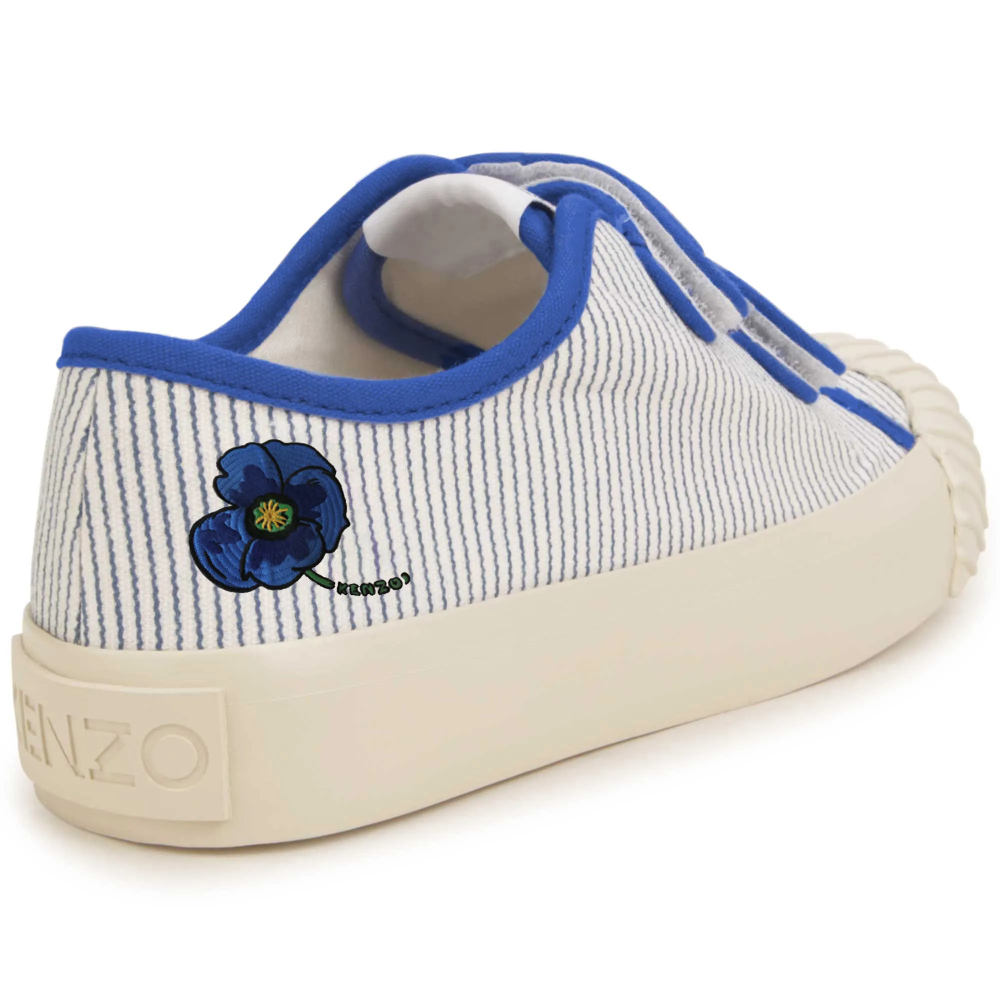 KENZO KIDS Deportivas de lona con velcro