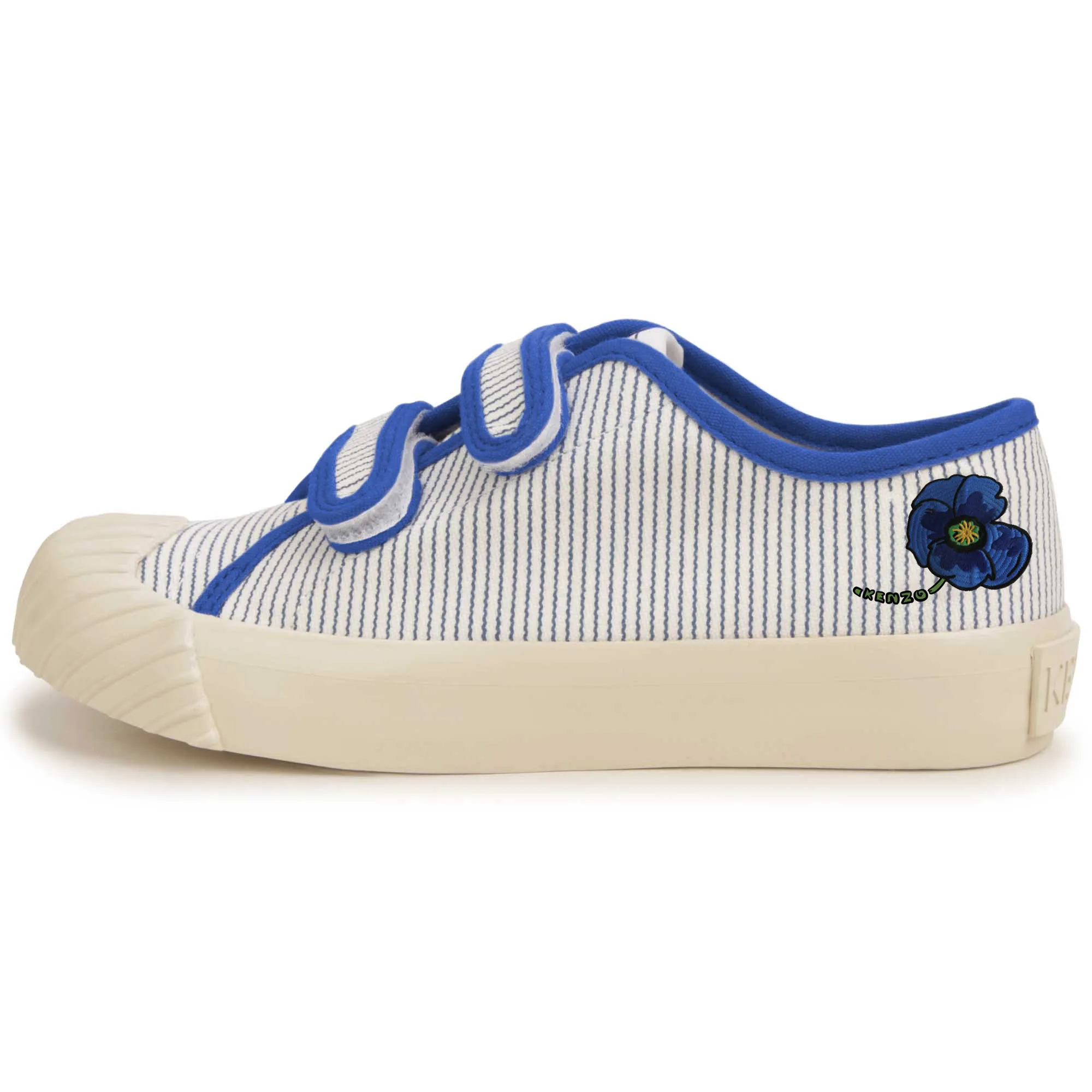 KENZO KIDS Deportivas de lona con velcro