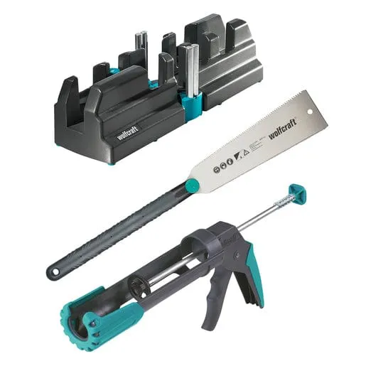 Kit para colocar rodapiés Wolfcraft