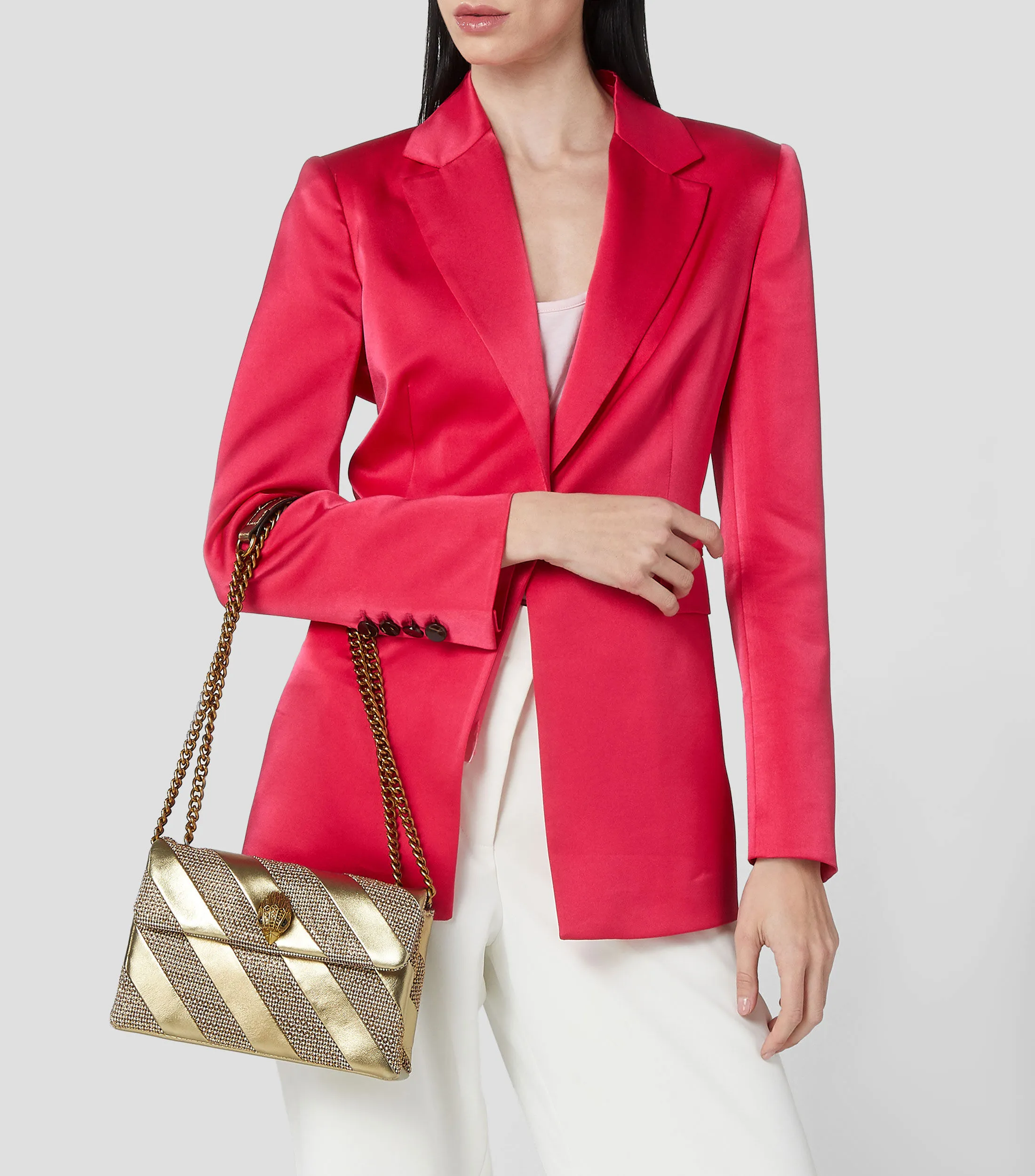 Kurt Geiger Bolso Crossbody con pedrería Mujer
