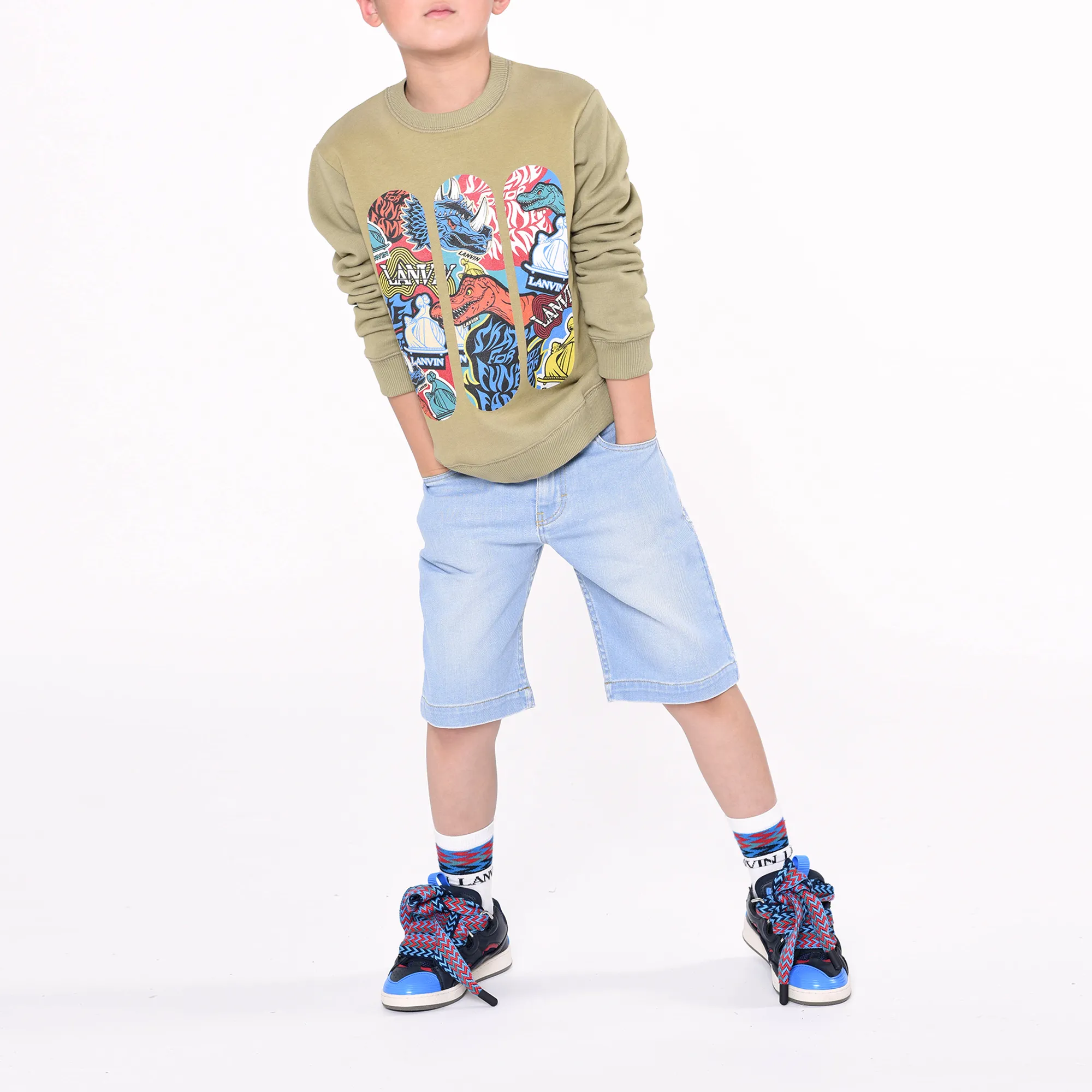 LANVIN Deportivas con cordoneras