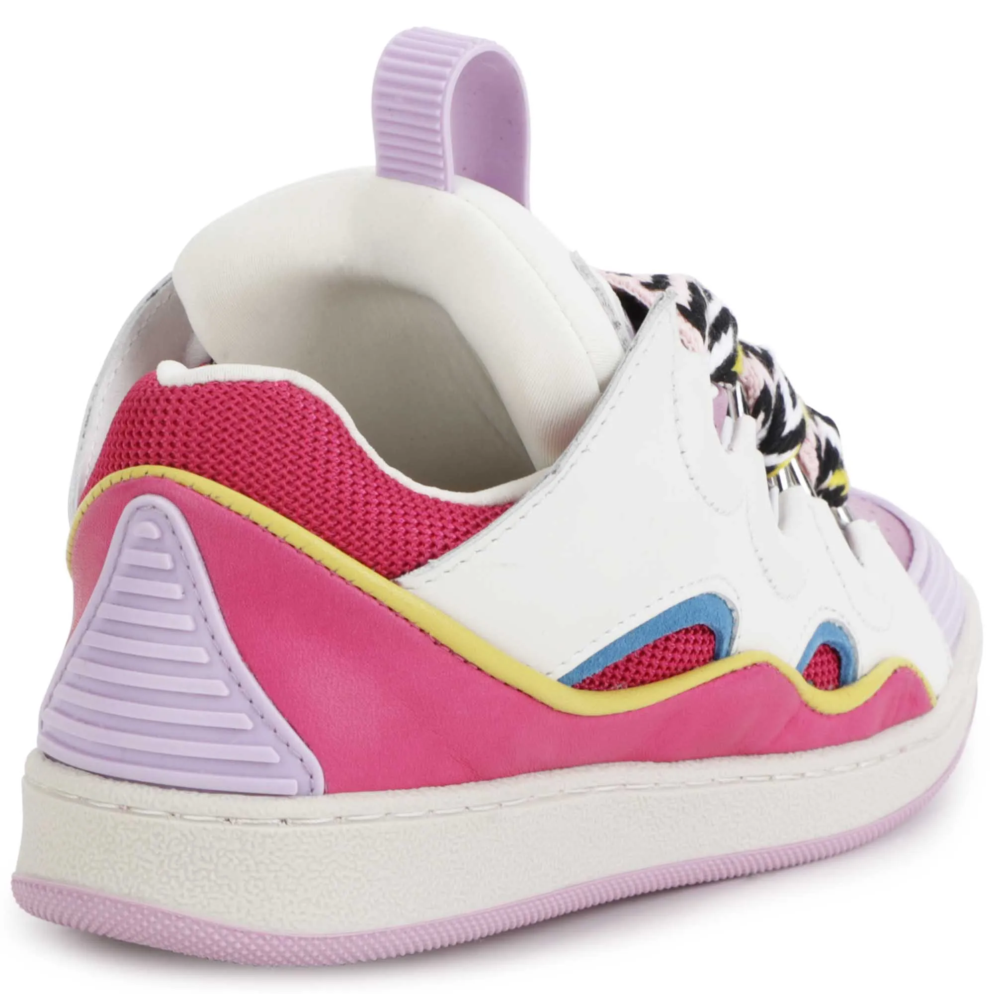 LANVIN Deportivas de piel y textil