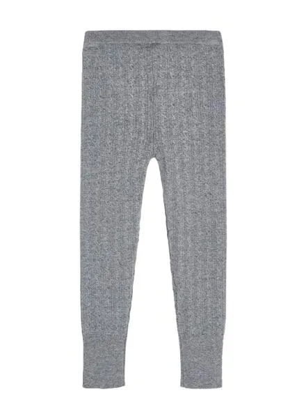 Leggings Mayoral Tricot Gris para Niña