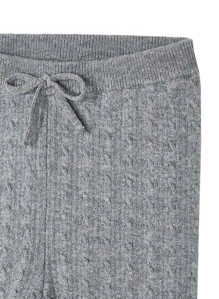 Leggings Mayoral Tricot Gris para Niña