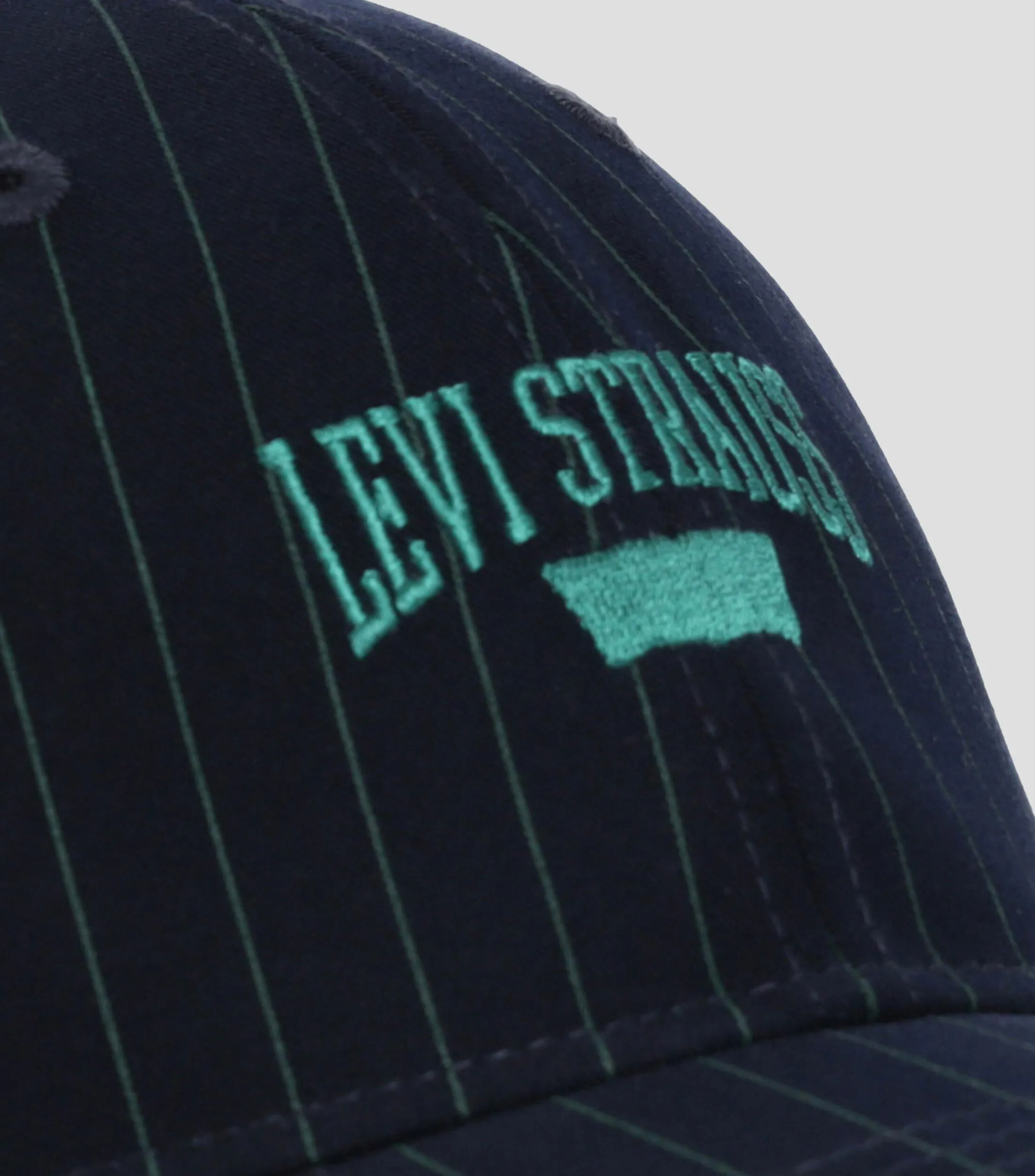 Levi's Gorra Beisbolera con rayas azul Hombre