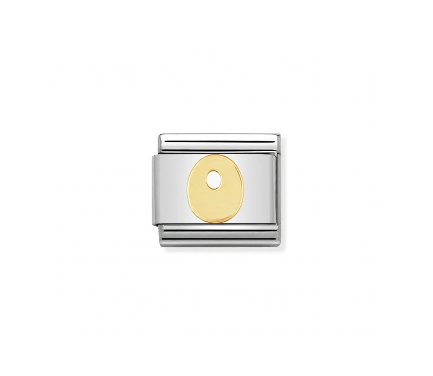 Link Classic Letra O acero y oro 030101 15