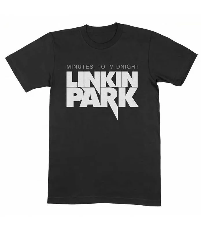 Linkin Park Camiseta Minutes To Midnight Licencia Oficial Manga Corta Men Chico