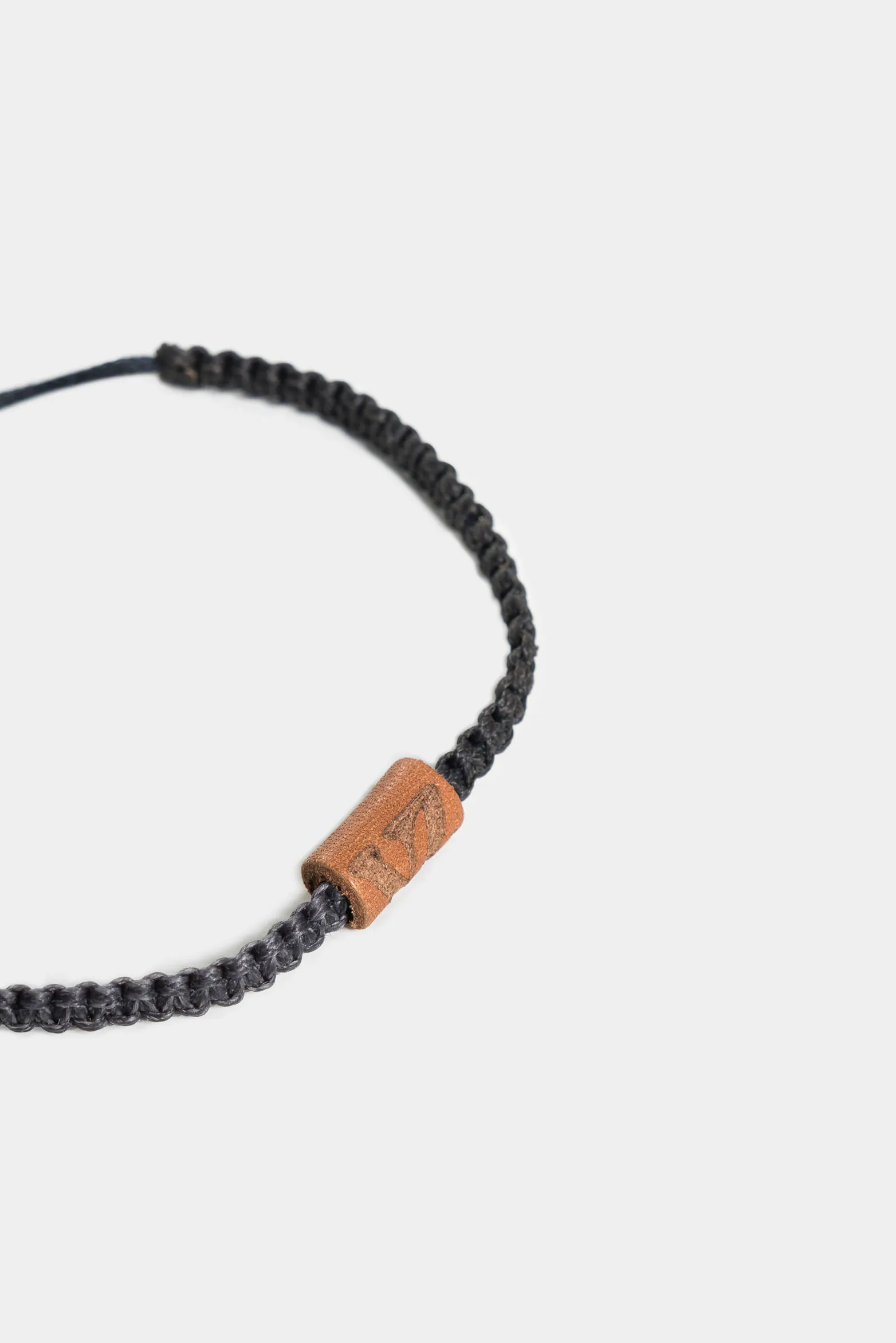 Manilla seatle en hilo encerado tejido para hombre aplique en cuero VZ