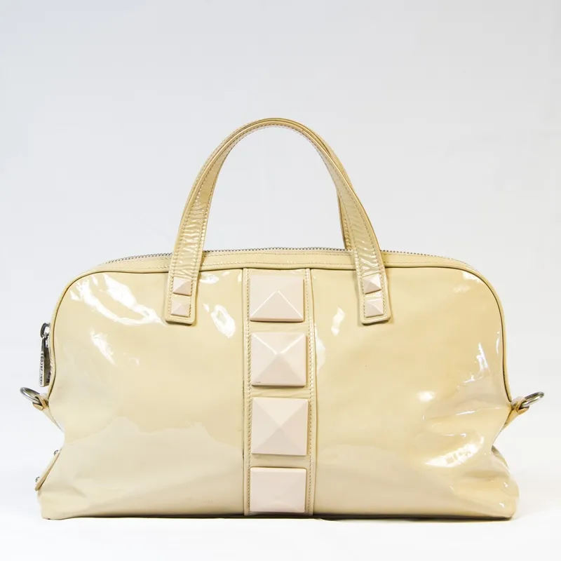 Marc Jacobs Bolso Beige Charol