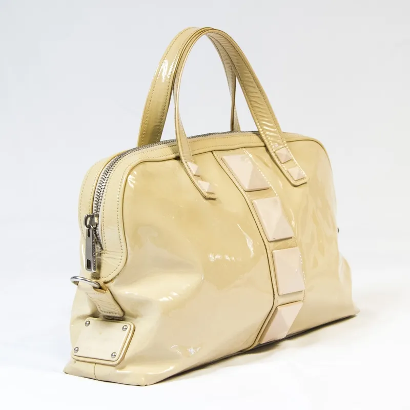 Marc Jacobs Bolso Beige Charol