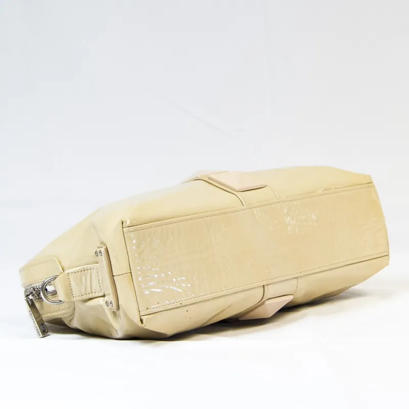 Marc Jacobs Bolso Beige Charol