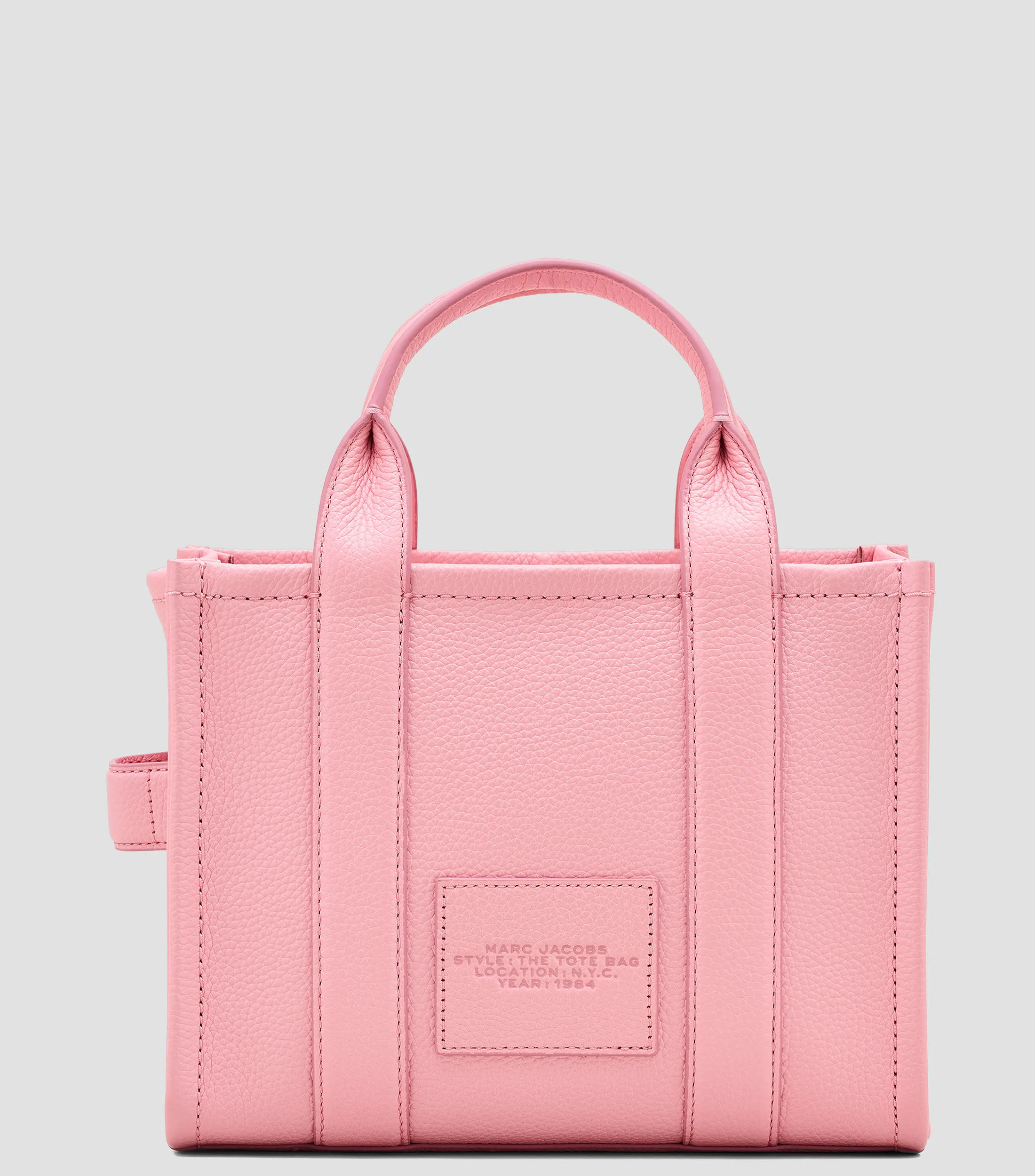 Marc Jacobs Bolso tote chico rosa The Leather Mujer