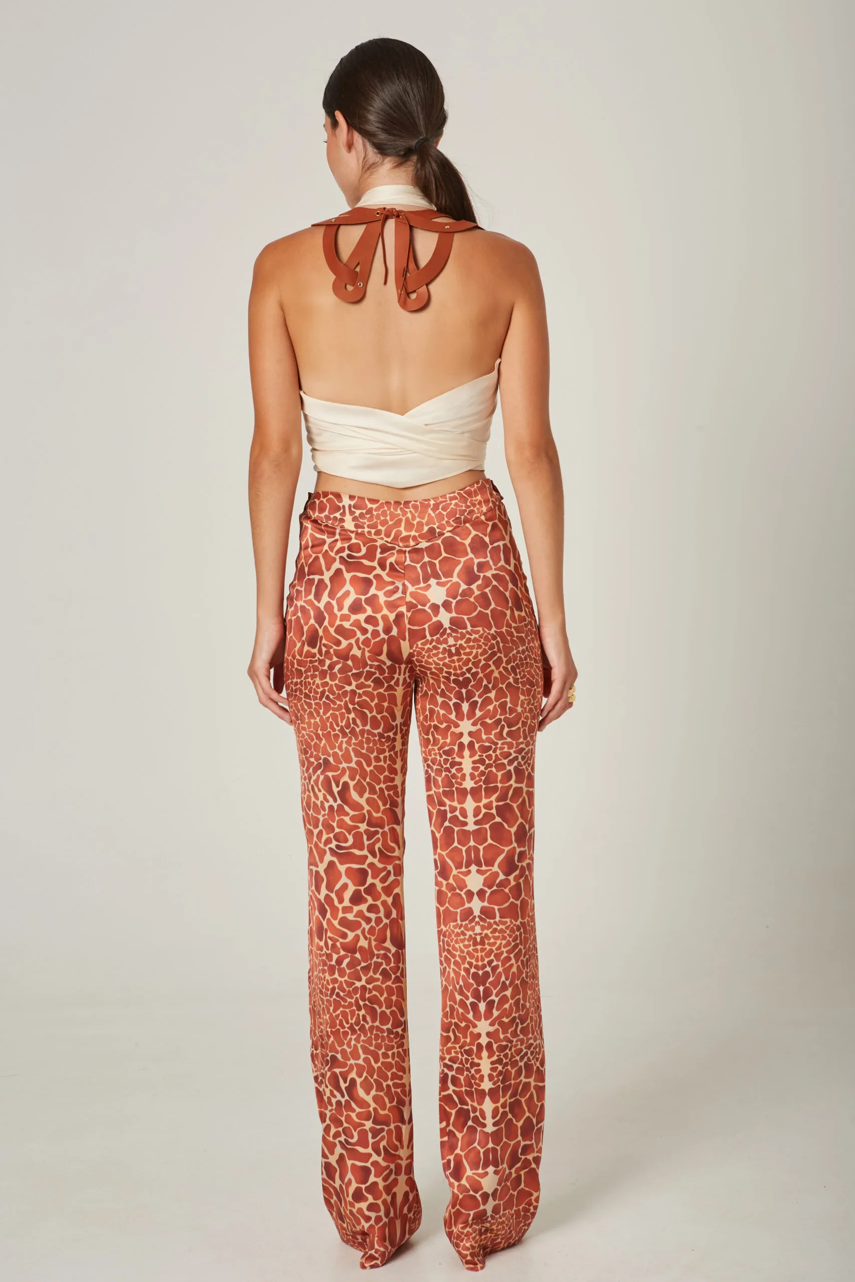 Masavi pantalon cut out jirafa