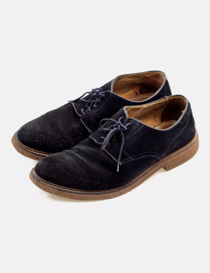Massimo Dutti Oxford azul marino ante