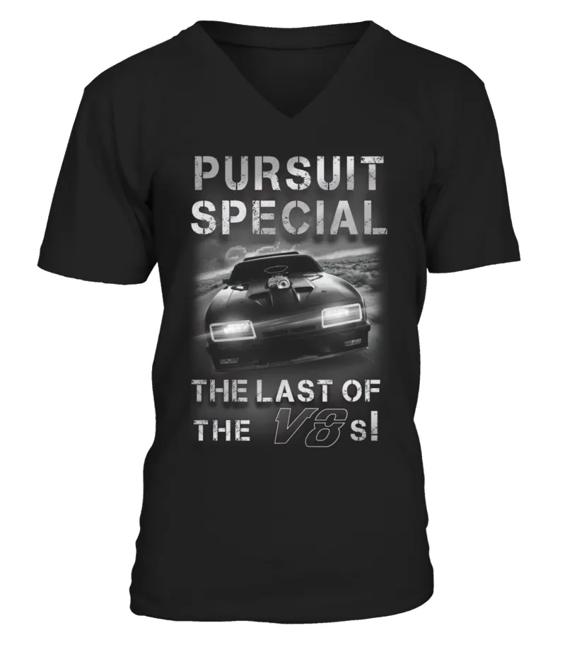 MDMX1017BK. LAST OF THE V8S MAD MAX CAMISETA CUELLO EN V UNISEX