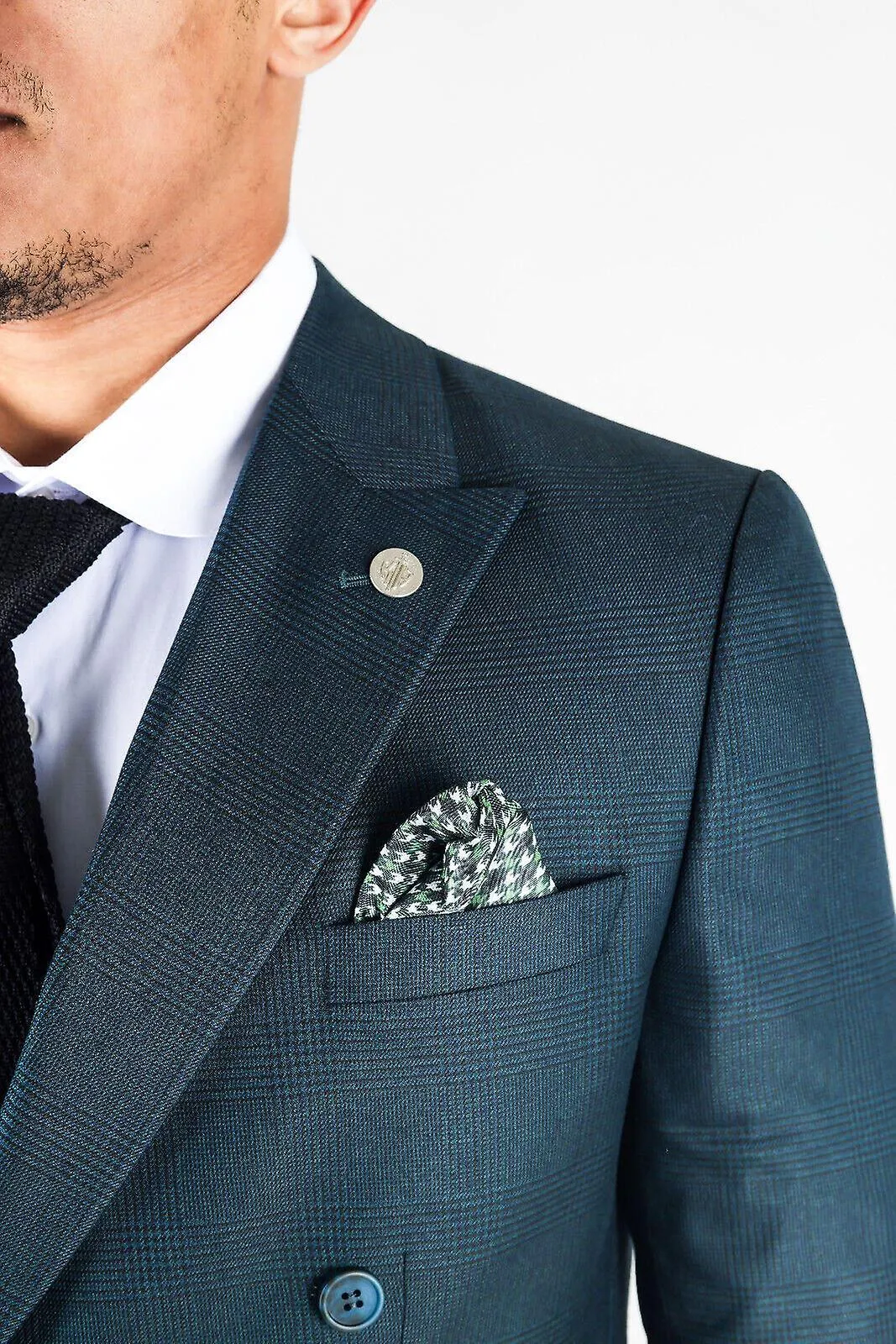 MEN'S CLASSIC OLIVE DOUBLE BREASTED 2PIECE SUIT
