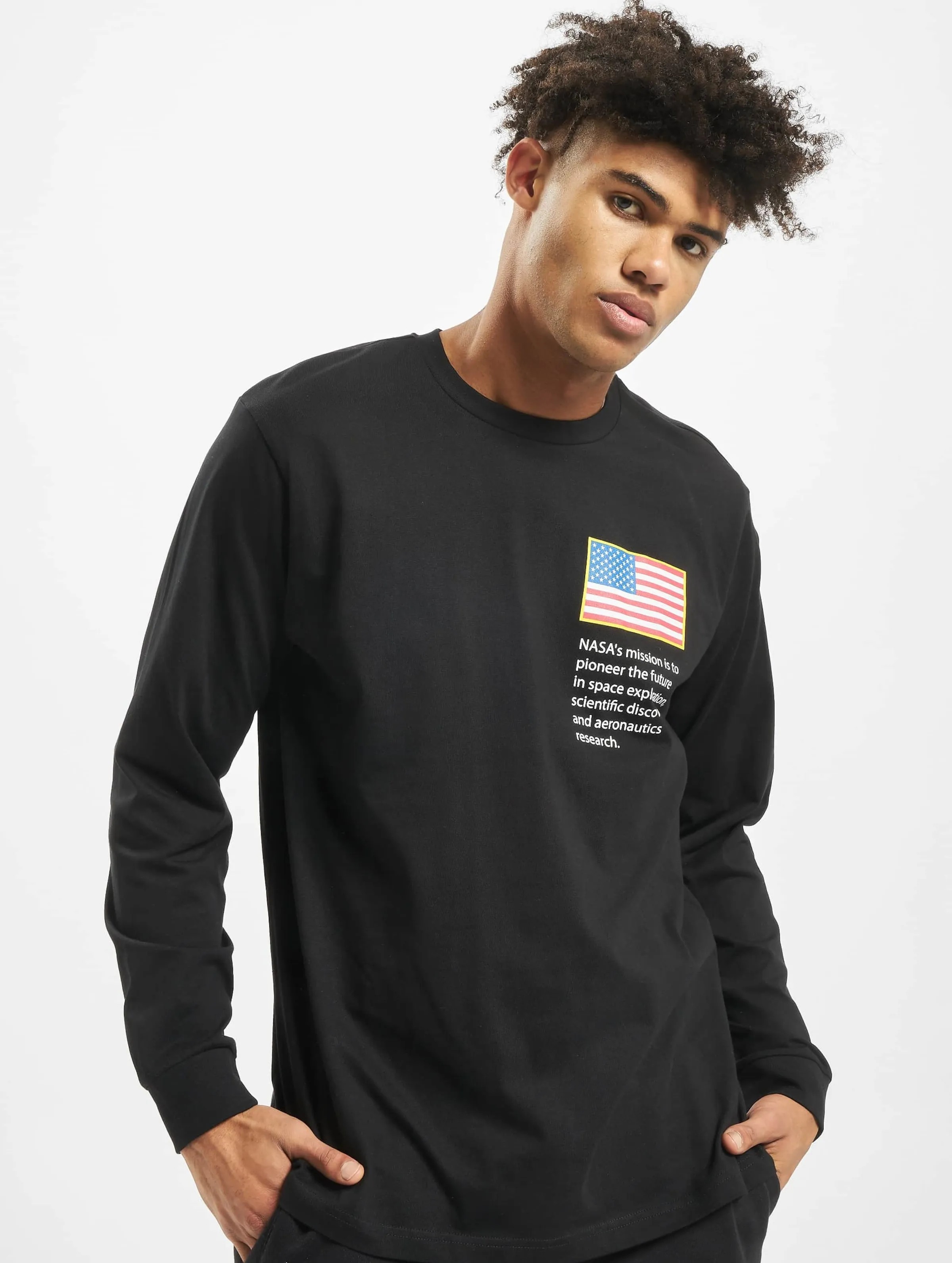 Mister Tee NASA Worm Logo