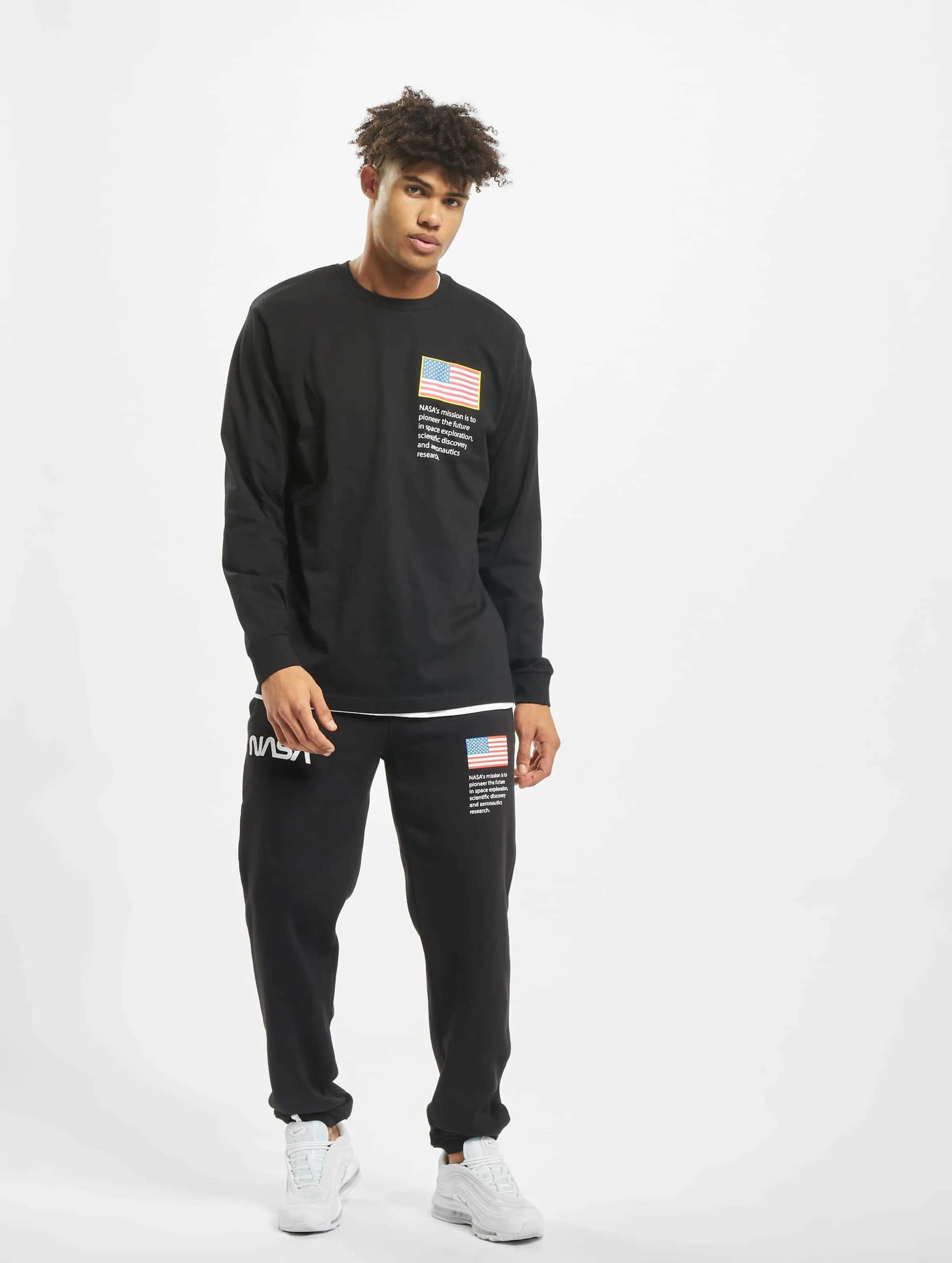 Mister Tee NASA Worm Logo